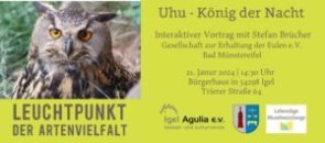 Plakat „Leuchtpunkt der Artenvielfalt – Igeler Verwerfung“